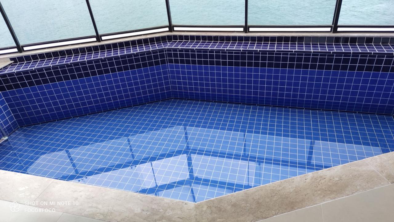 Piscina concluída